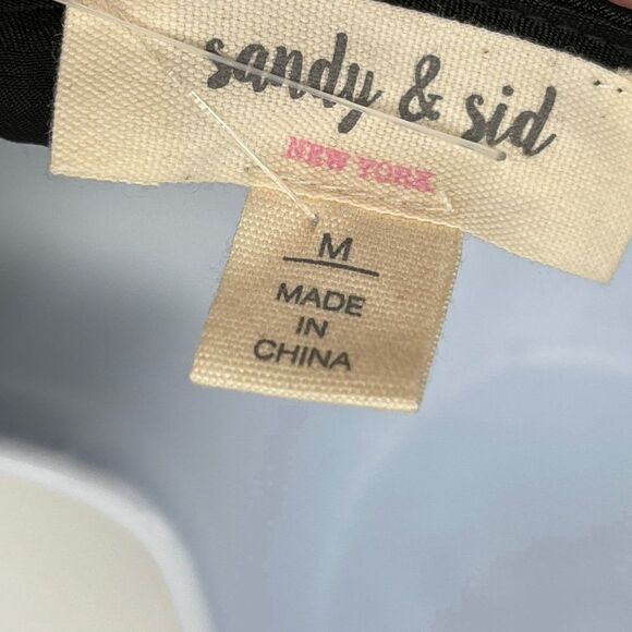 Buckle Sandy & Sid Surplice Wrap Blouse Top Black Medium - Picture 6 of 7